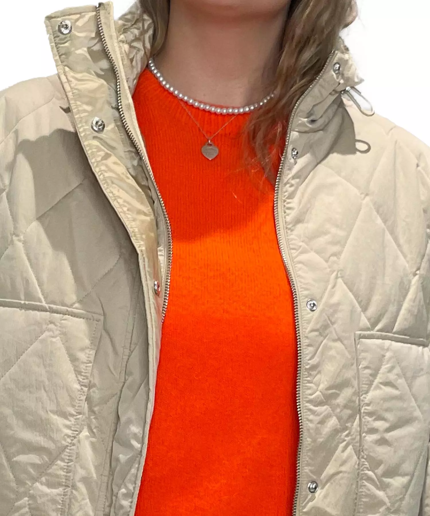 Como No. 1 moderne und leichte Steppjacke im Modell Valea in beige