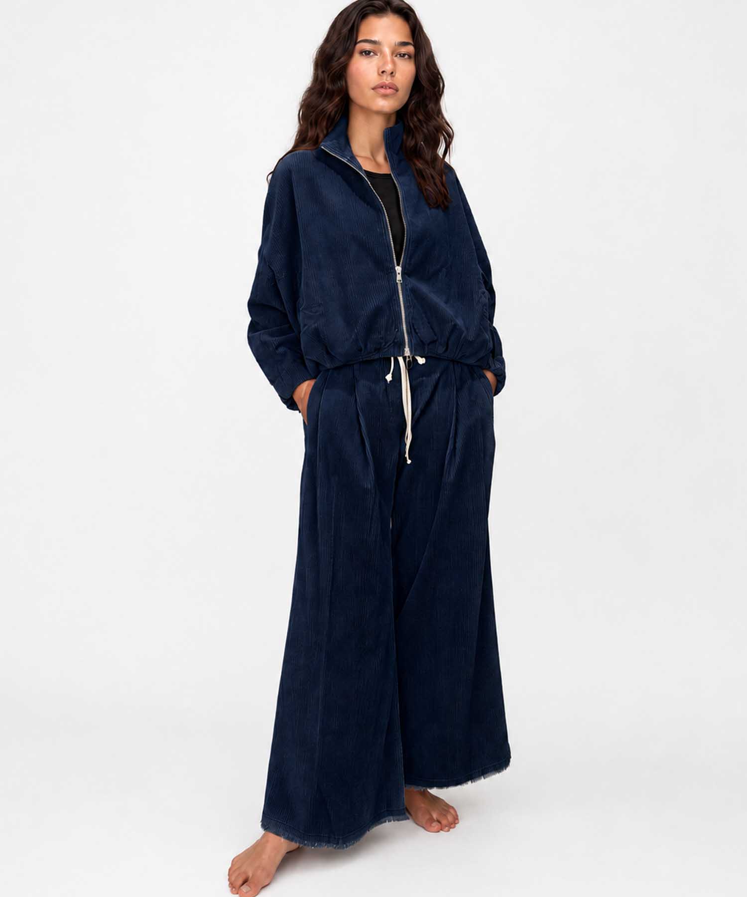 Narli Collection Cordhose in lässig weiter Passform