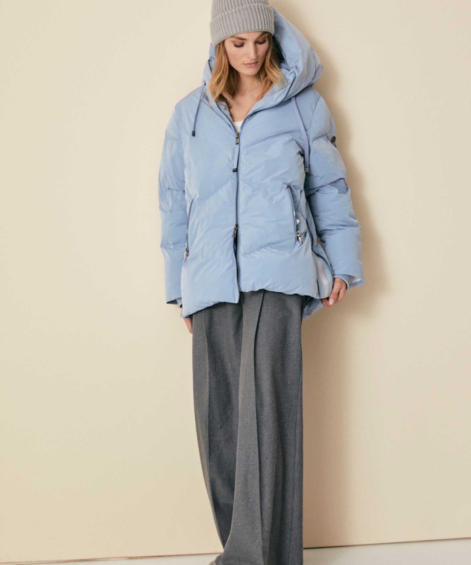 Blonde No. 8 Steppjacke Janet in Milk Blue