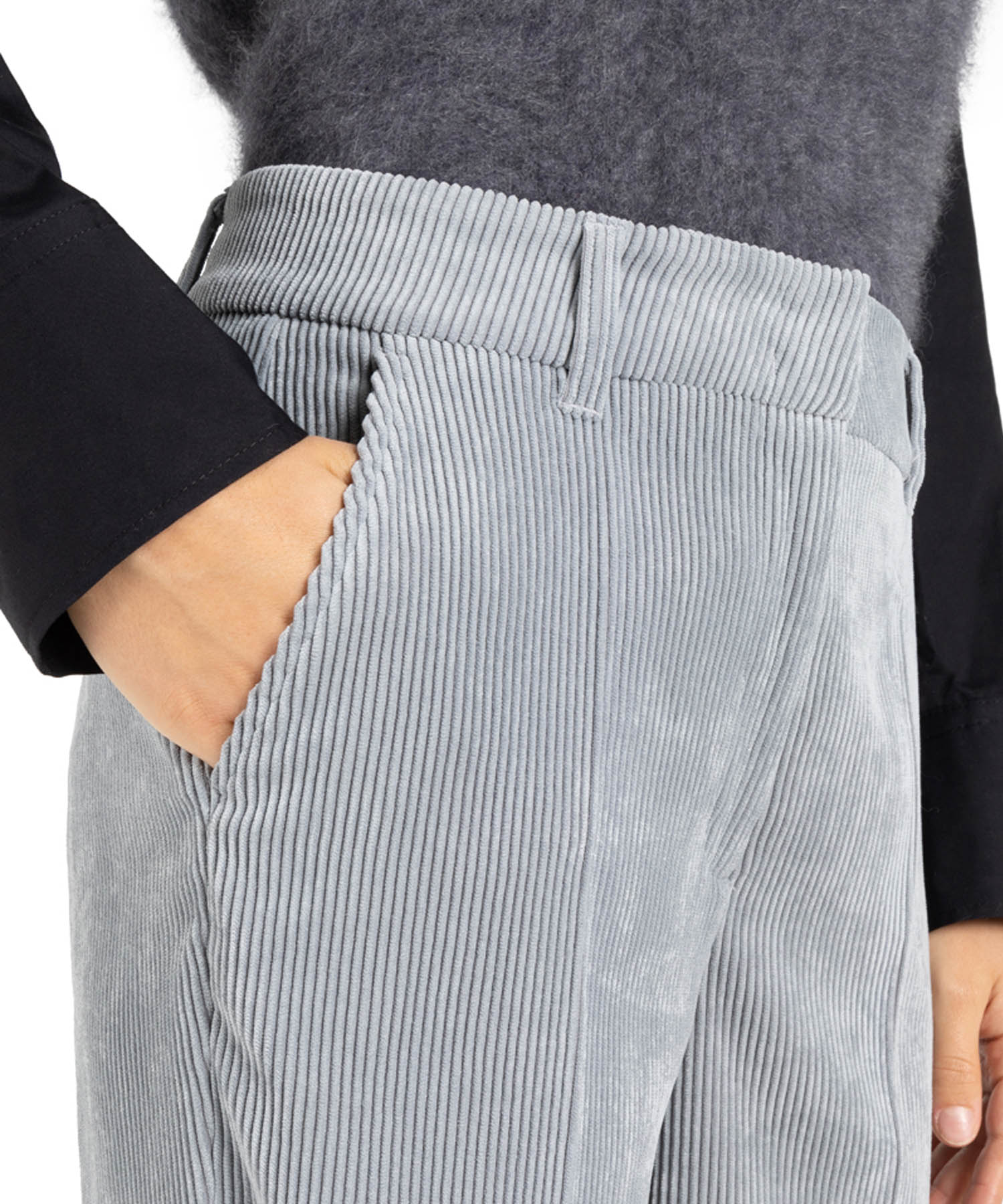 Cambio Amelie Cordhose – Damen Wide-Leg in Cord