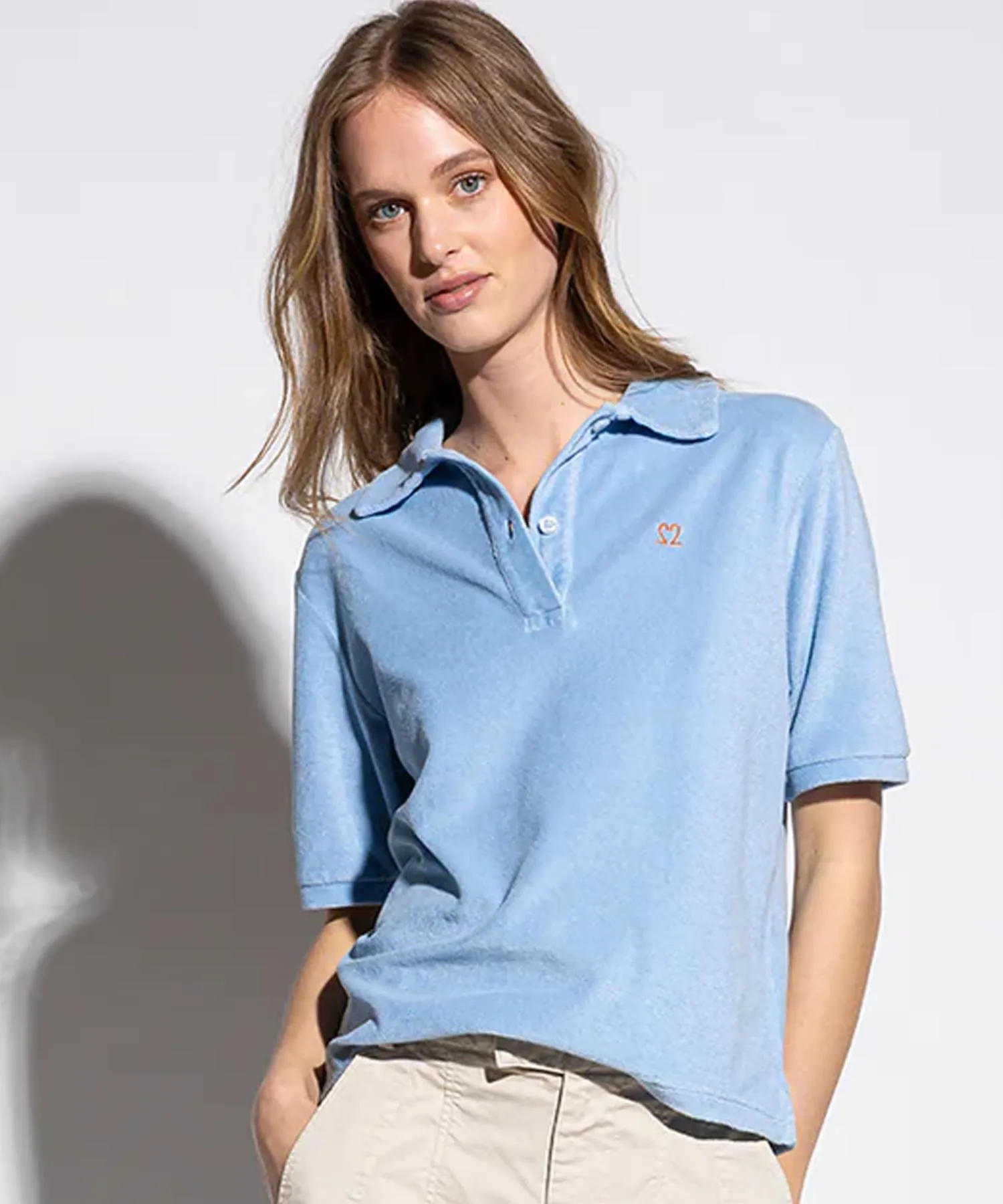 You Too Poloshirt aus Frottier – Sportiv mit Retro-Charme