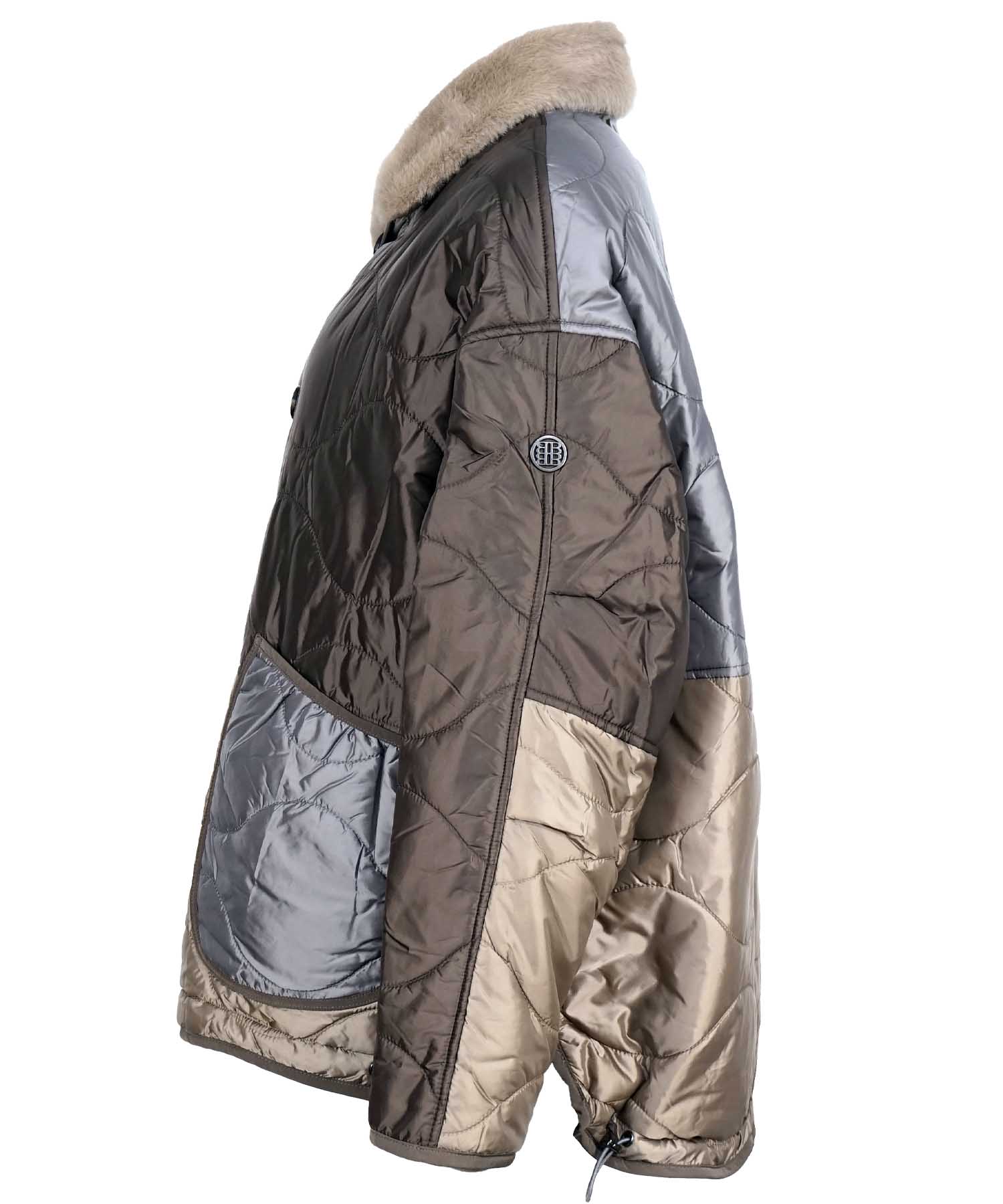 Blonde No. 8 Damenjacke im Patch-stil zum Wenden