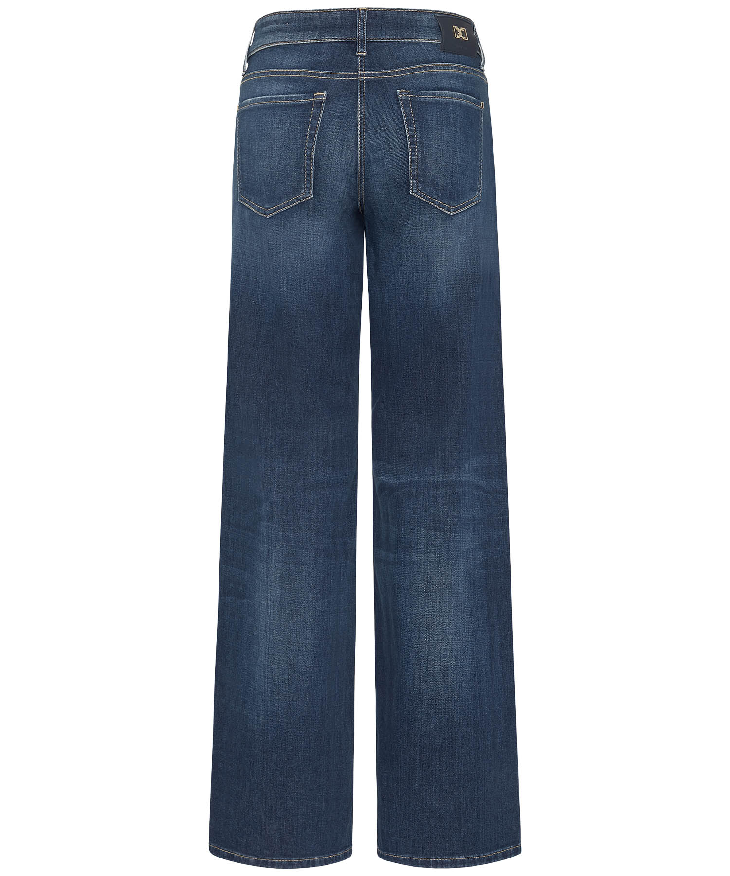 Cambio Jeans Tess |  weite Jeans für stilvolle Looks in dunkler Waschung