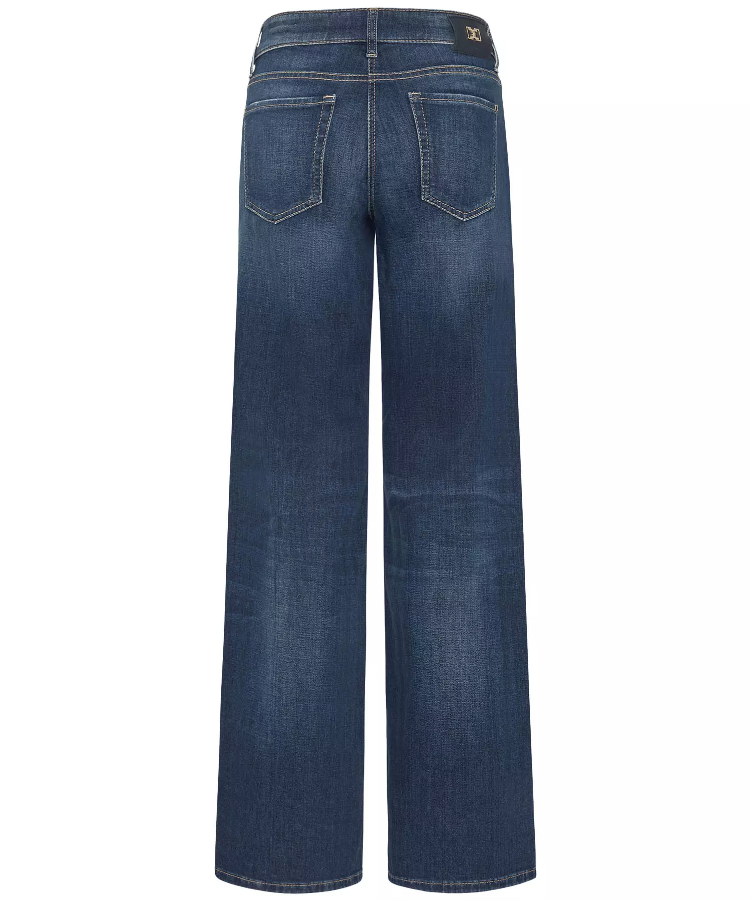 Cambio Jeans Tess |  weite Jeans für stilvolle Looks in dunkler Waschung