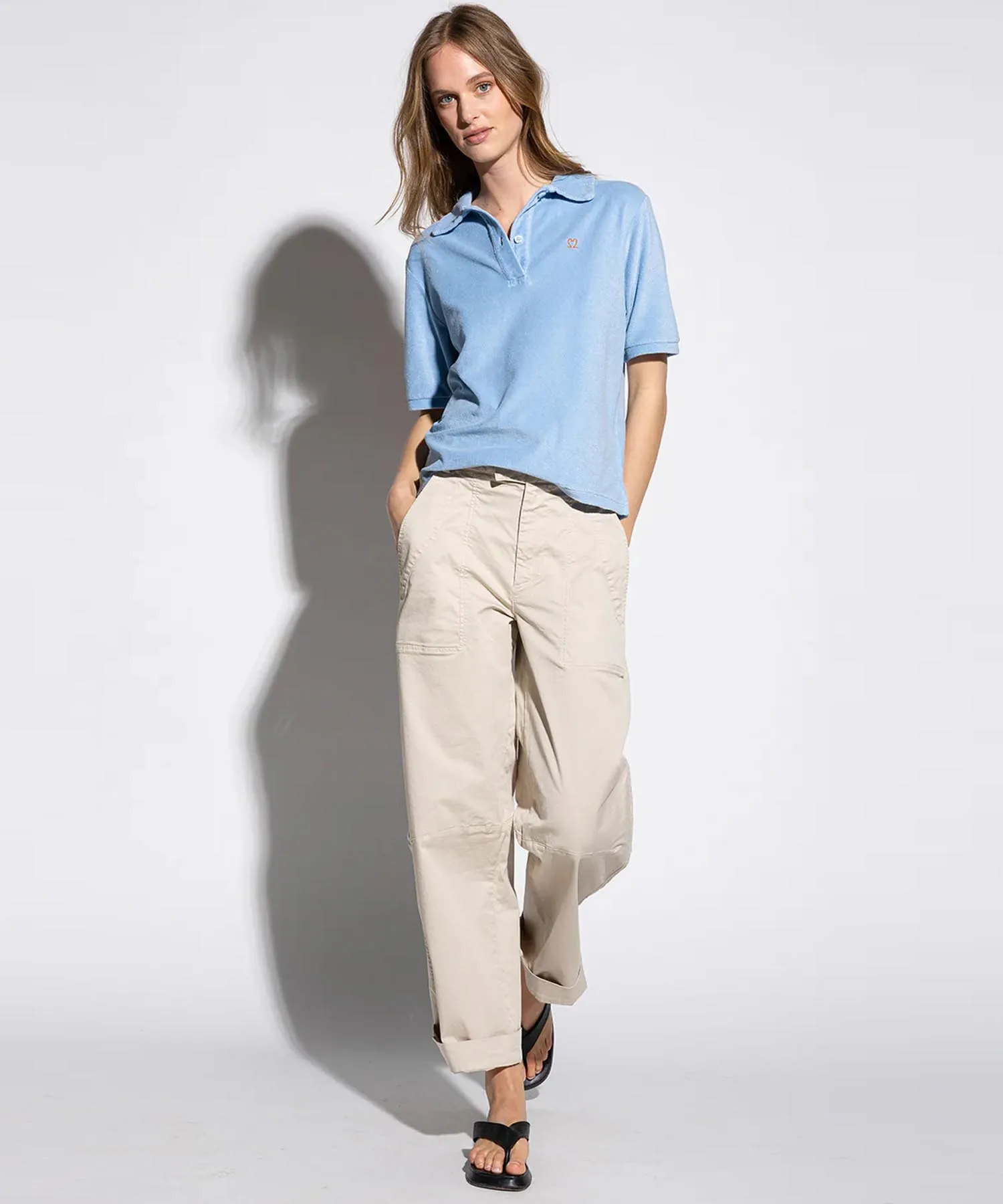 You Too Poloshirt aus Frottier – Sportiv mit Retro-Charme