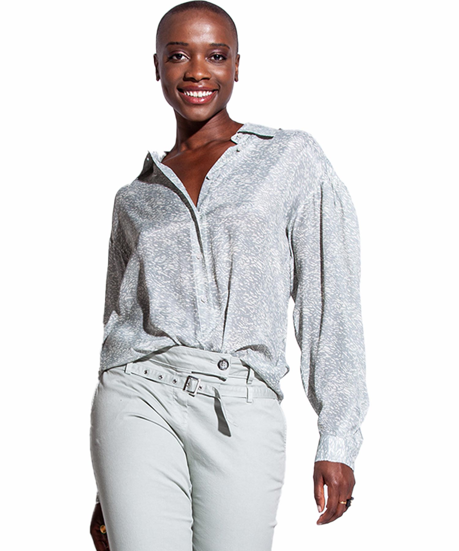 Hemdbluse Shari Bark von Funky Staff