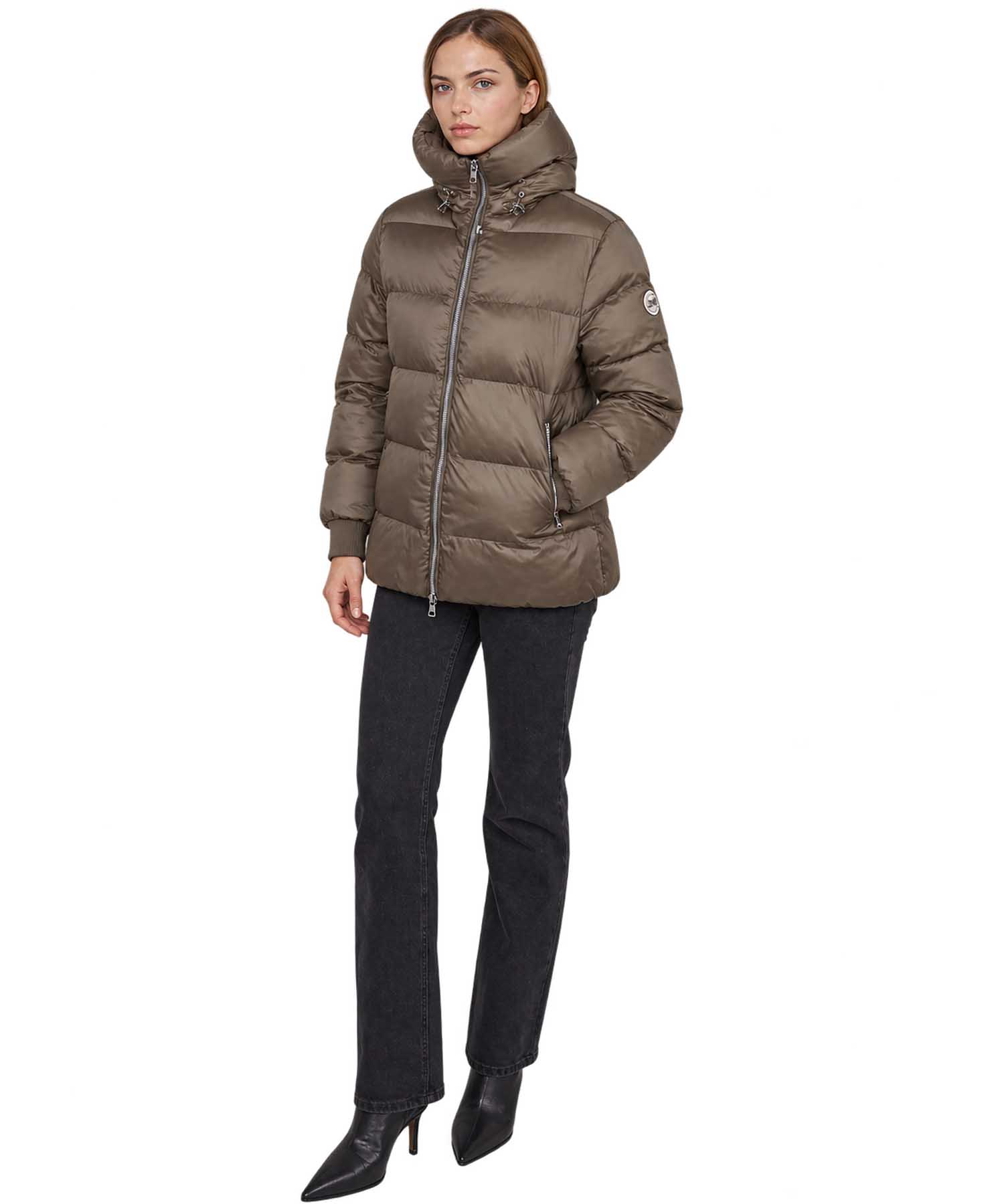 No.1 Como Steppjacke Carrara in Schwarz | Modehaus Wörmann