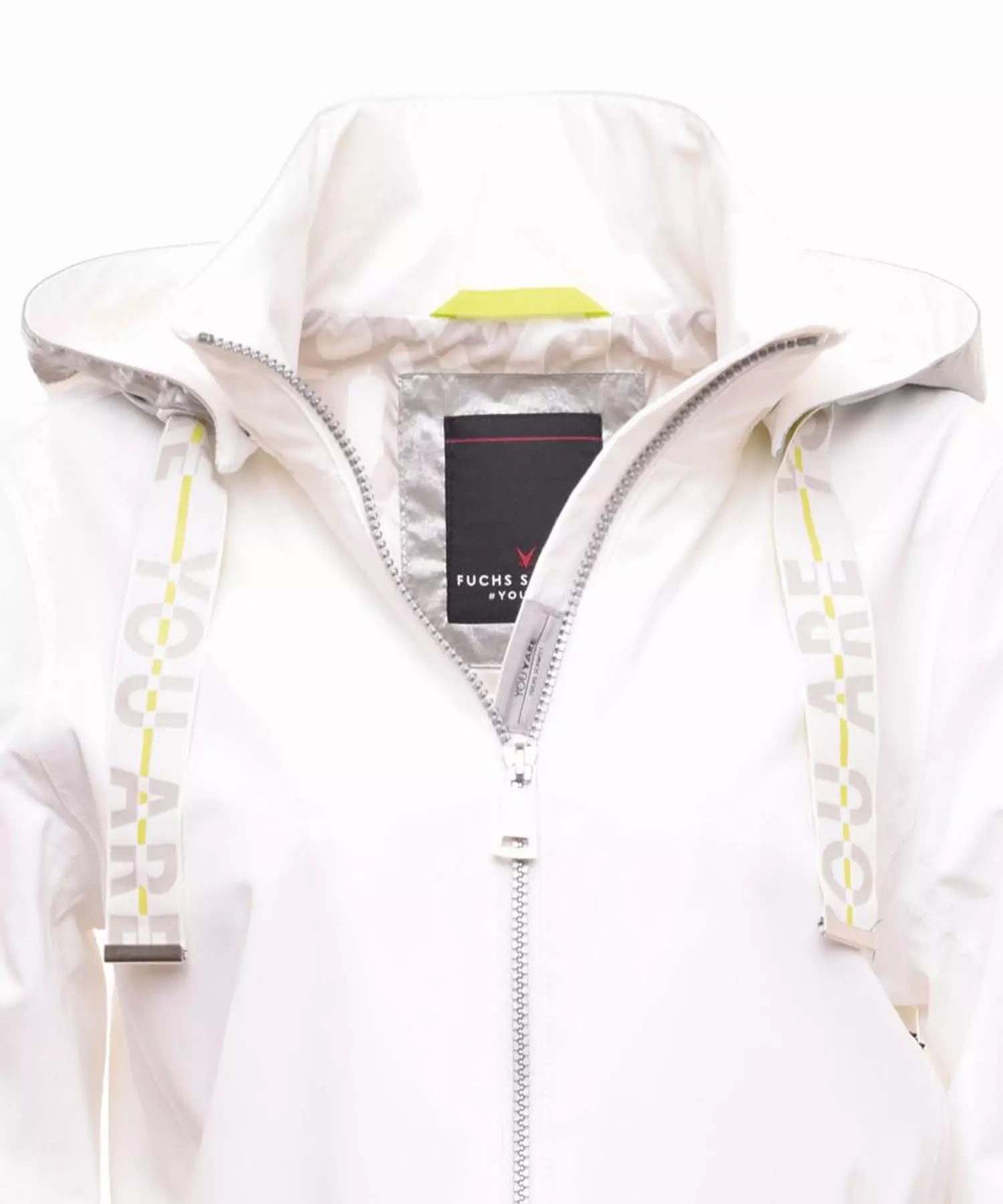 Fuchs Schmitt weisse Jacke in Rainwear-Ausrüstung