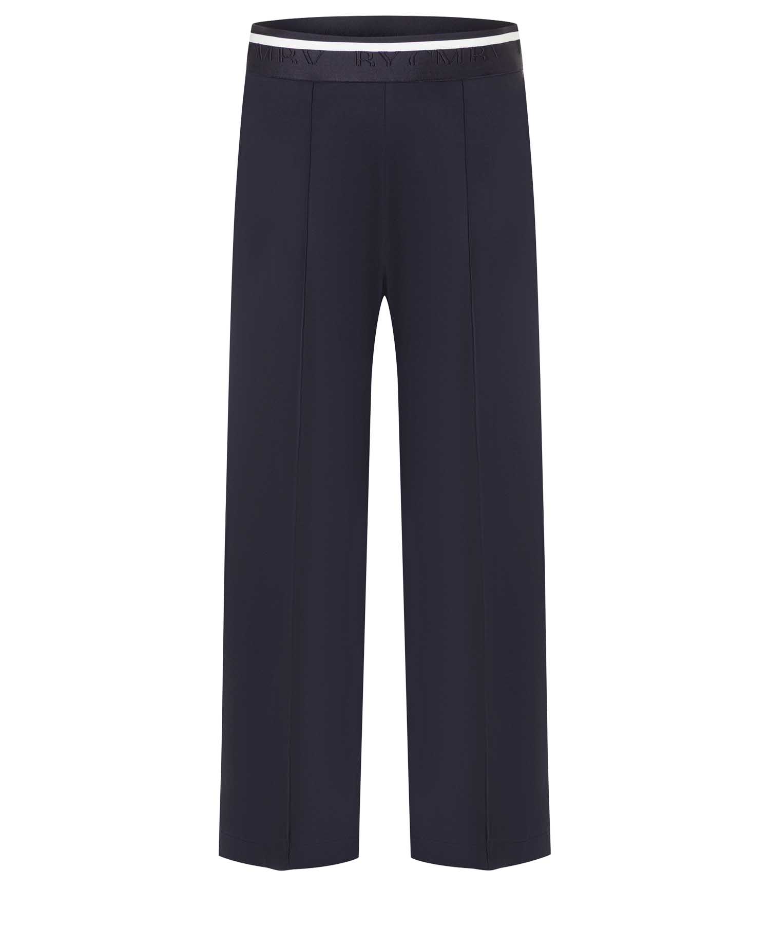 CAMBIO Hose Cameron in blue night - modisch leicht verkürzt