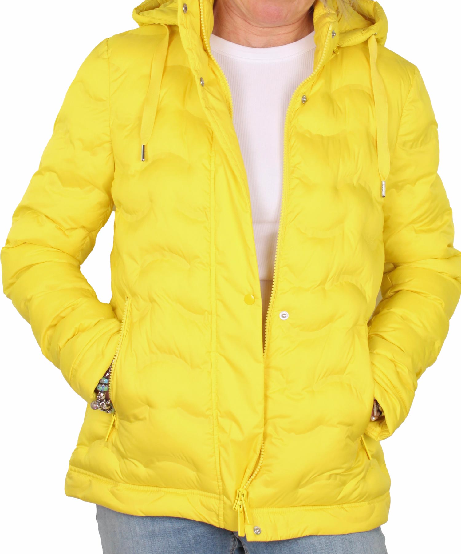 Leichte Steppjacke von Fuchs Schmitt mit abnehmbarer Kapuze