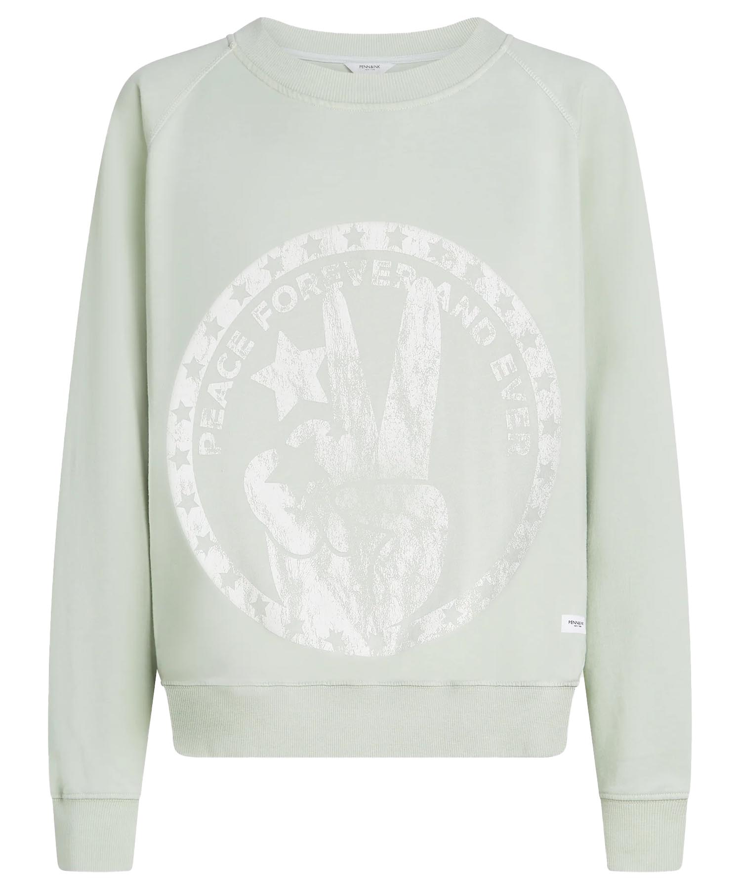 Penn and Ink Sweat mit vintage Peace-Print