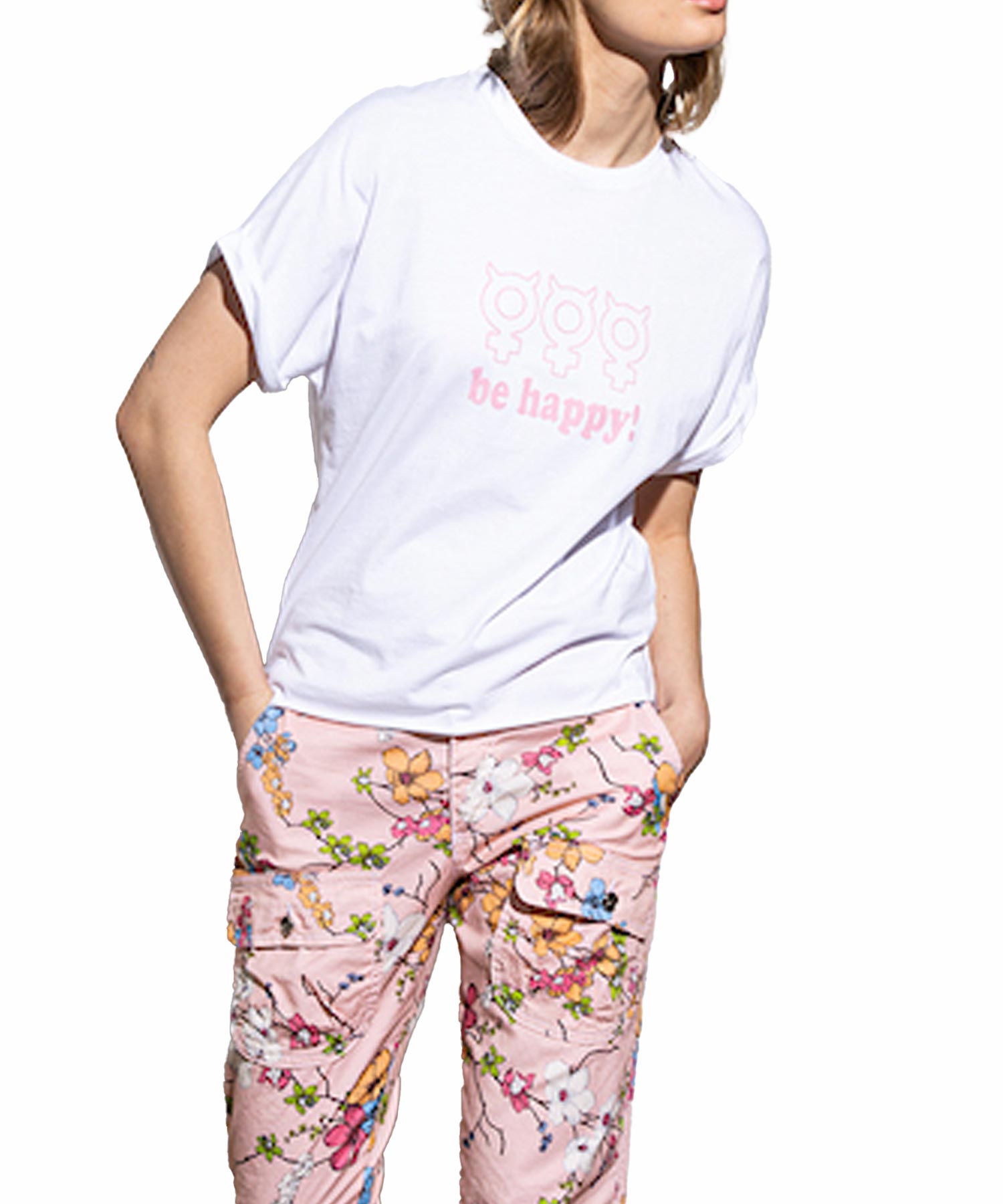 Shirt Ginger Be Happy! von Funky Staff