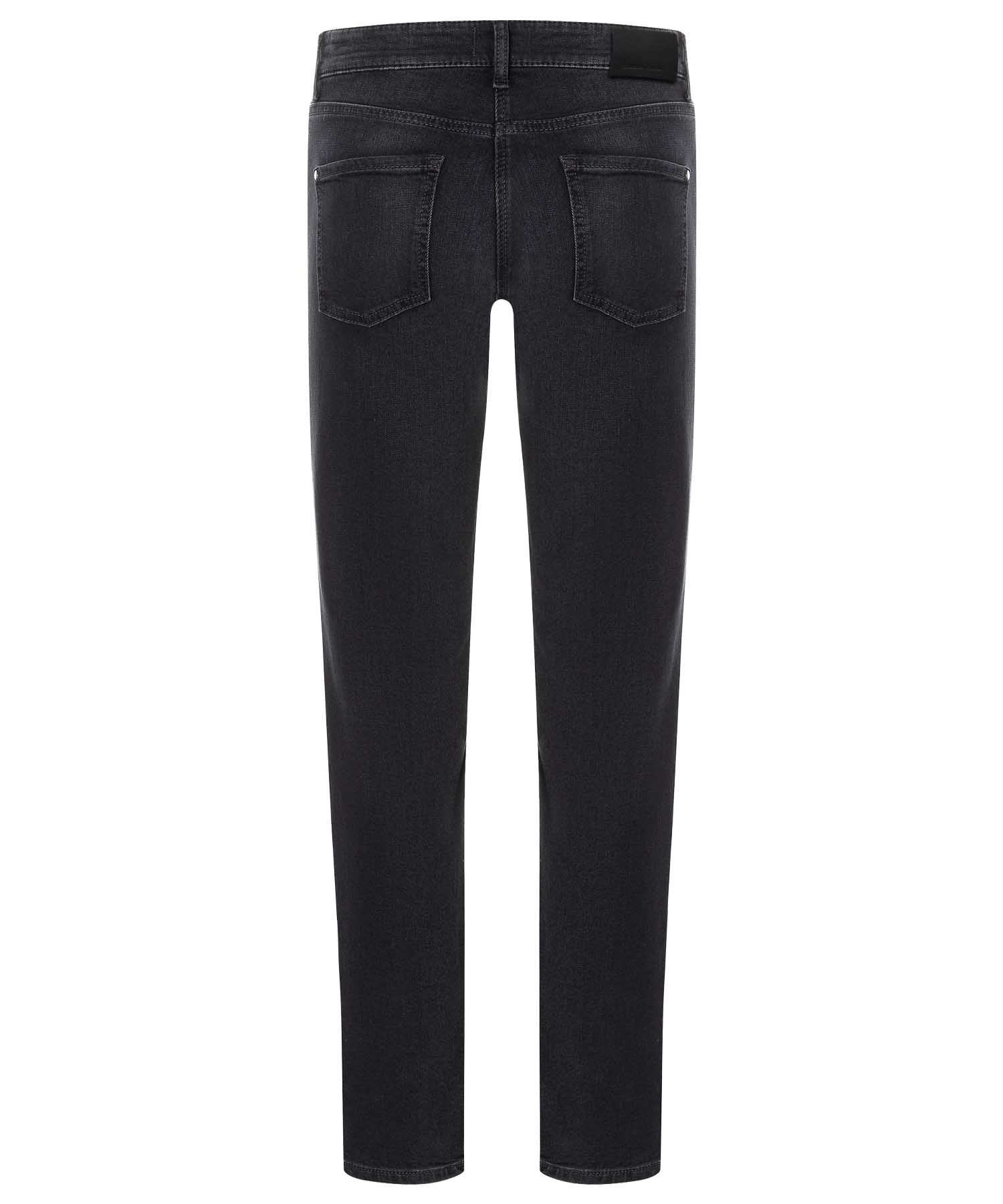 Cambo klassische Jeans Piper long in schwarzer Waschung