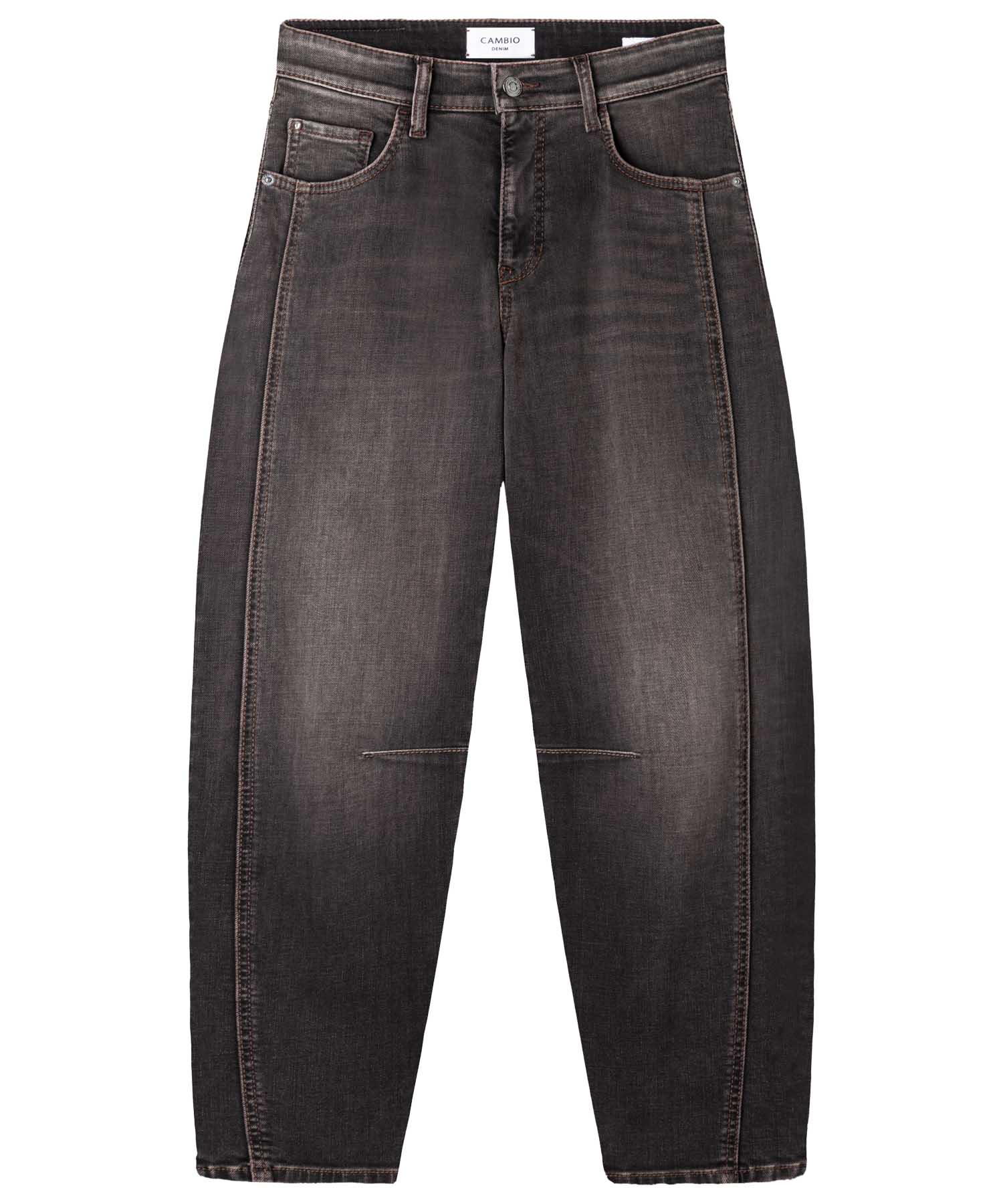 Cambio Jeans ELLA O-Shape in Cozy Vintage Brown | Modehaus Wörmann