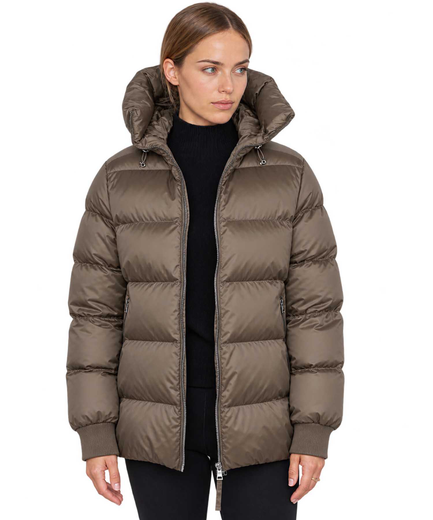 No.1 Como Steppjacke Carrara in Schwarz | Modehaus Wörmann