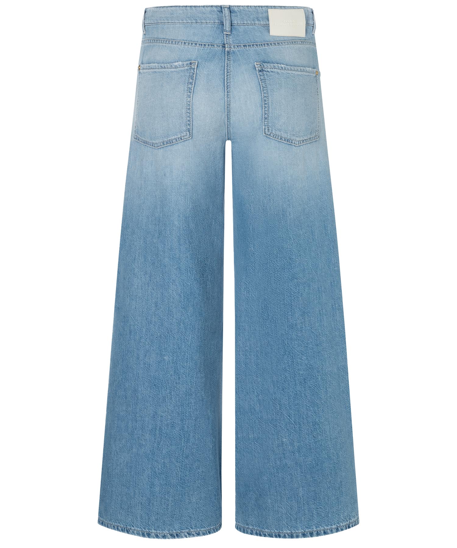 Cambio Jeans Palazzo | weite Jeans in heller Waschung