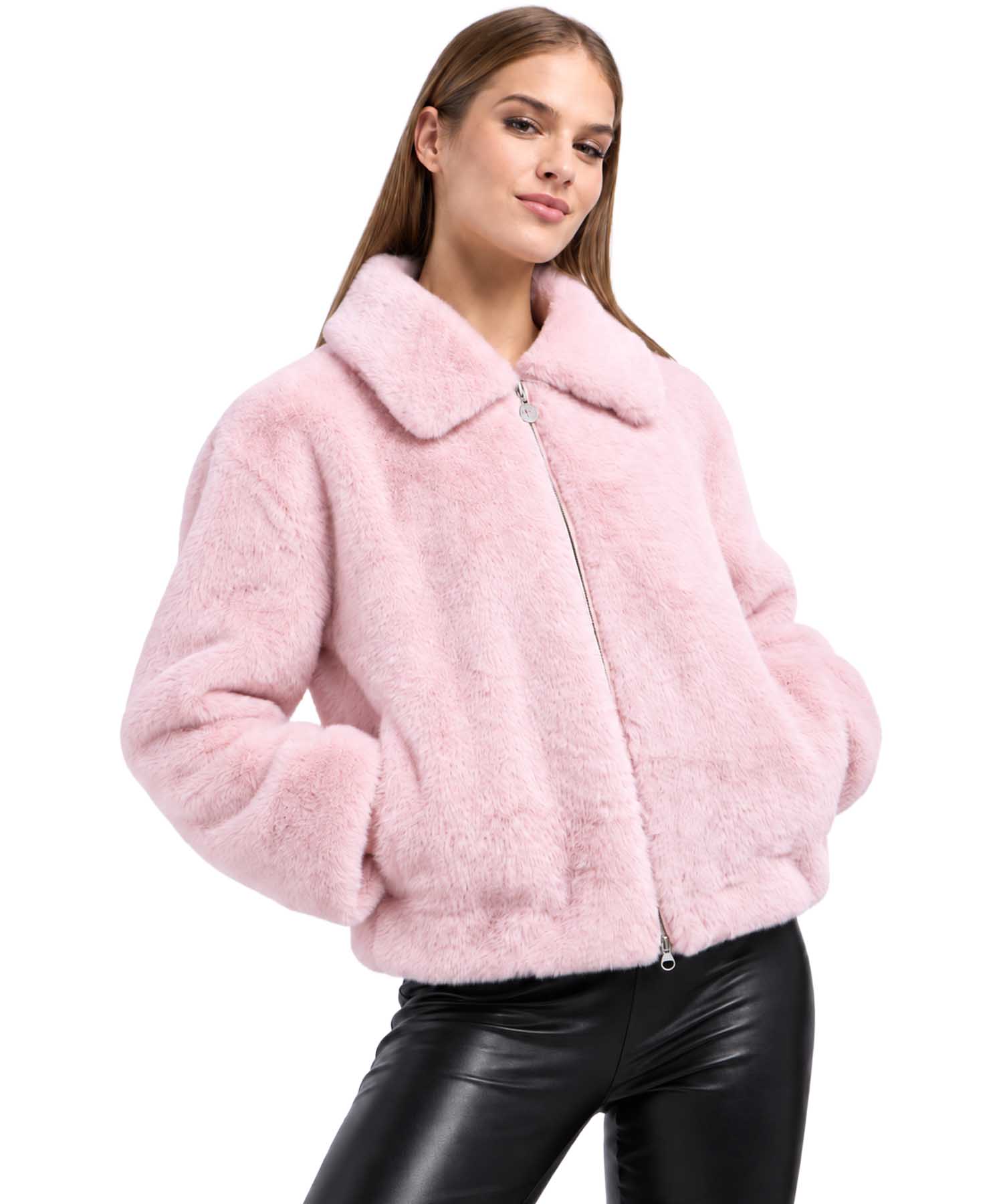 Frieda & Freddies Kunstfell-Jacke Xavy in Rose Garden | Modehaus Wörmann