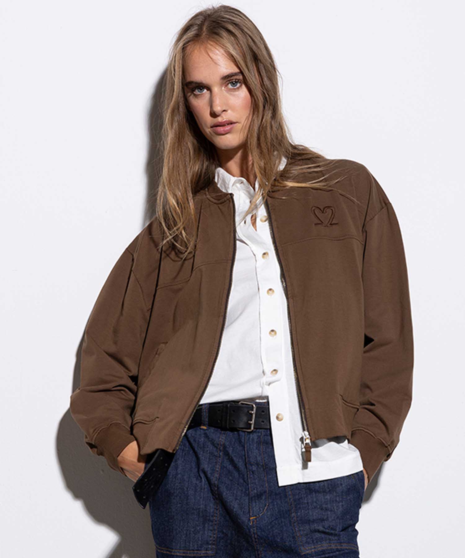 YOU TWO Blouson Liv in toffee