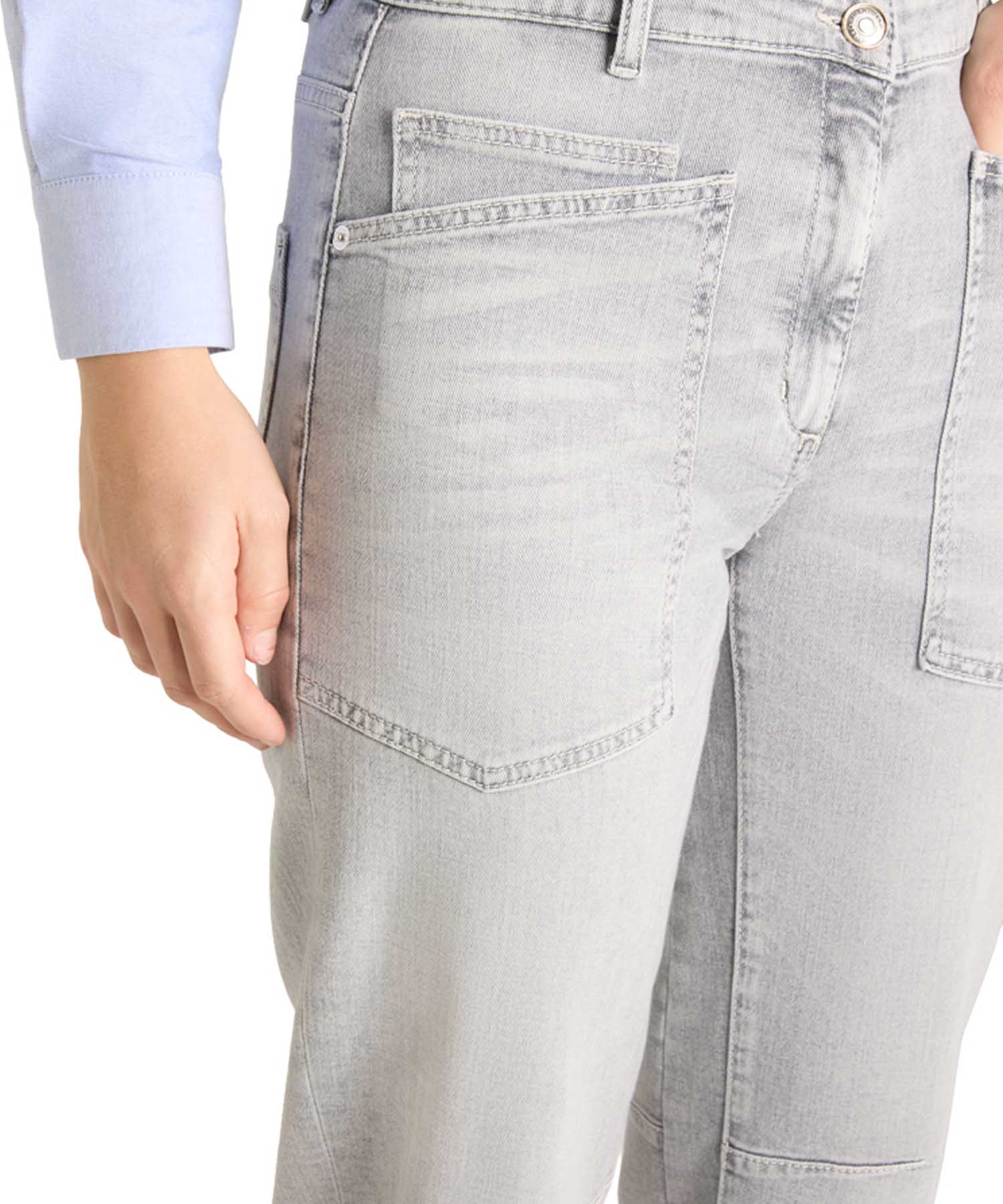 Cambio Jeans Ocean in grau – moderner O-Shape