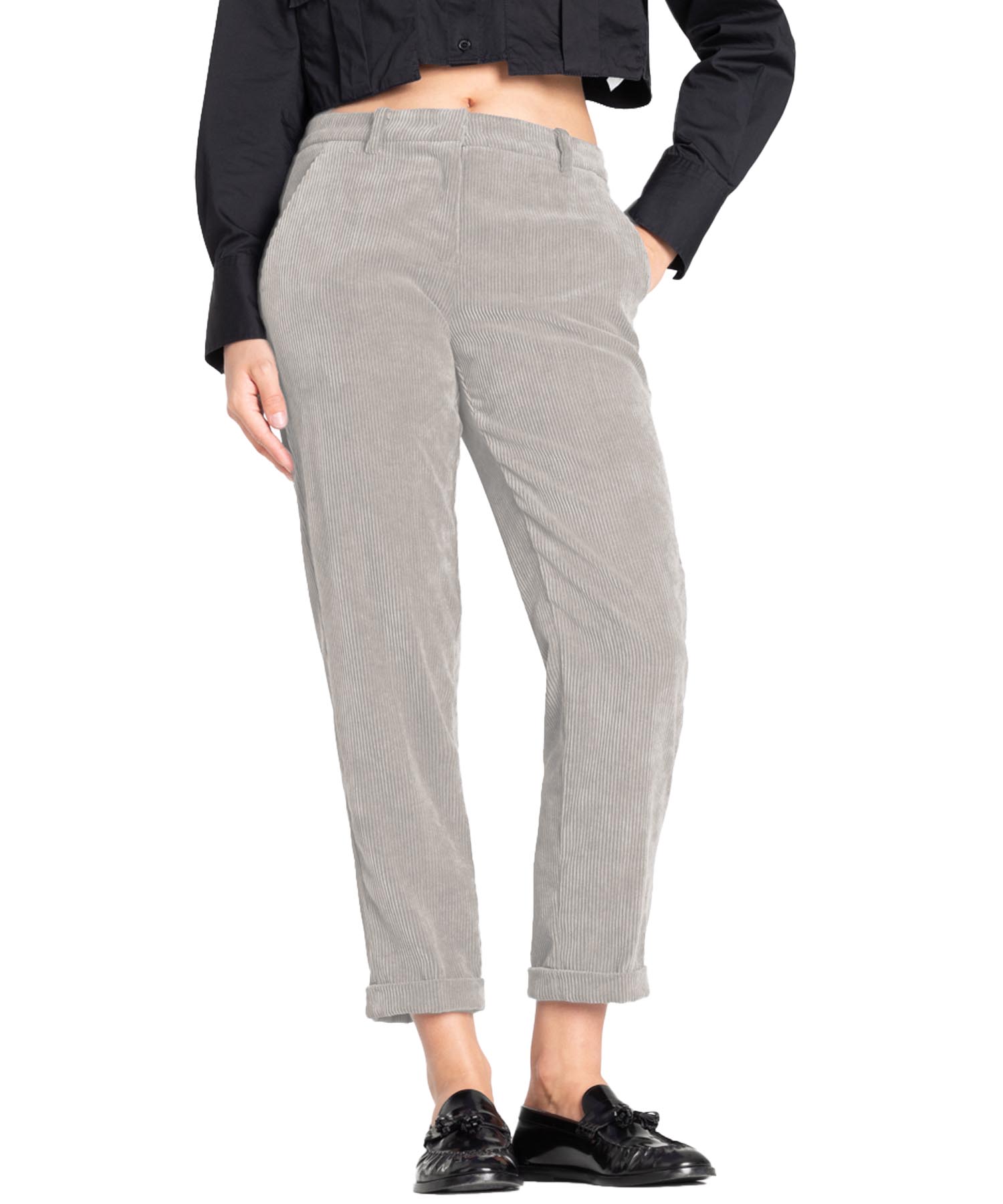 Cambio supersofte Cordhose im Modell Krystal