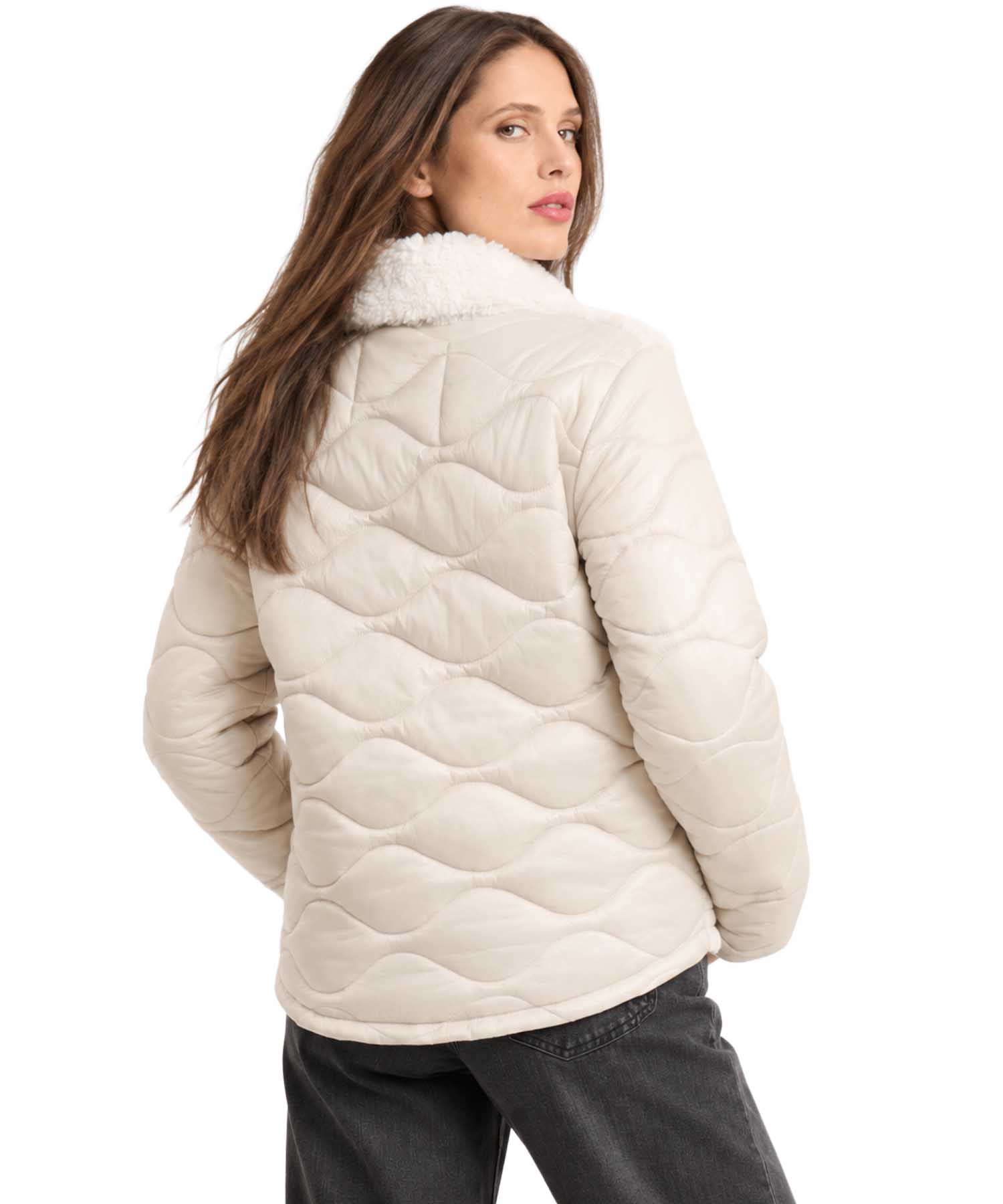 Frieda & Freddies Steppjacke Georgy in Ecru/Beige | Modehaus Wörmann