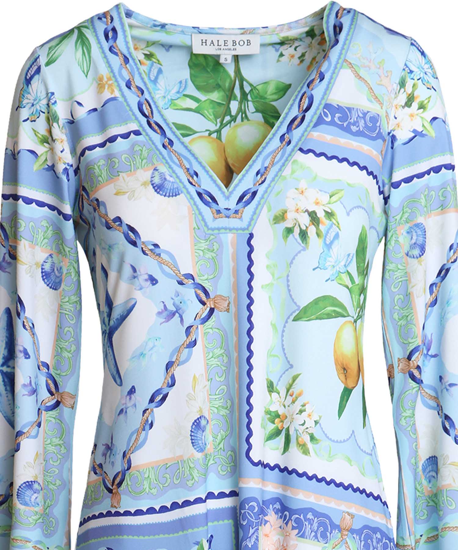 Hale Bob Kleid aus Jersey mit Print – Damenkleid aus Los Angeles