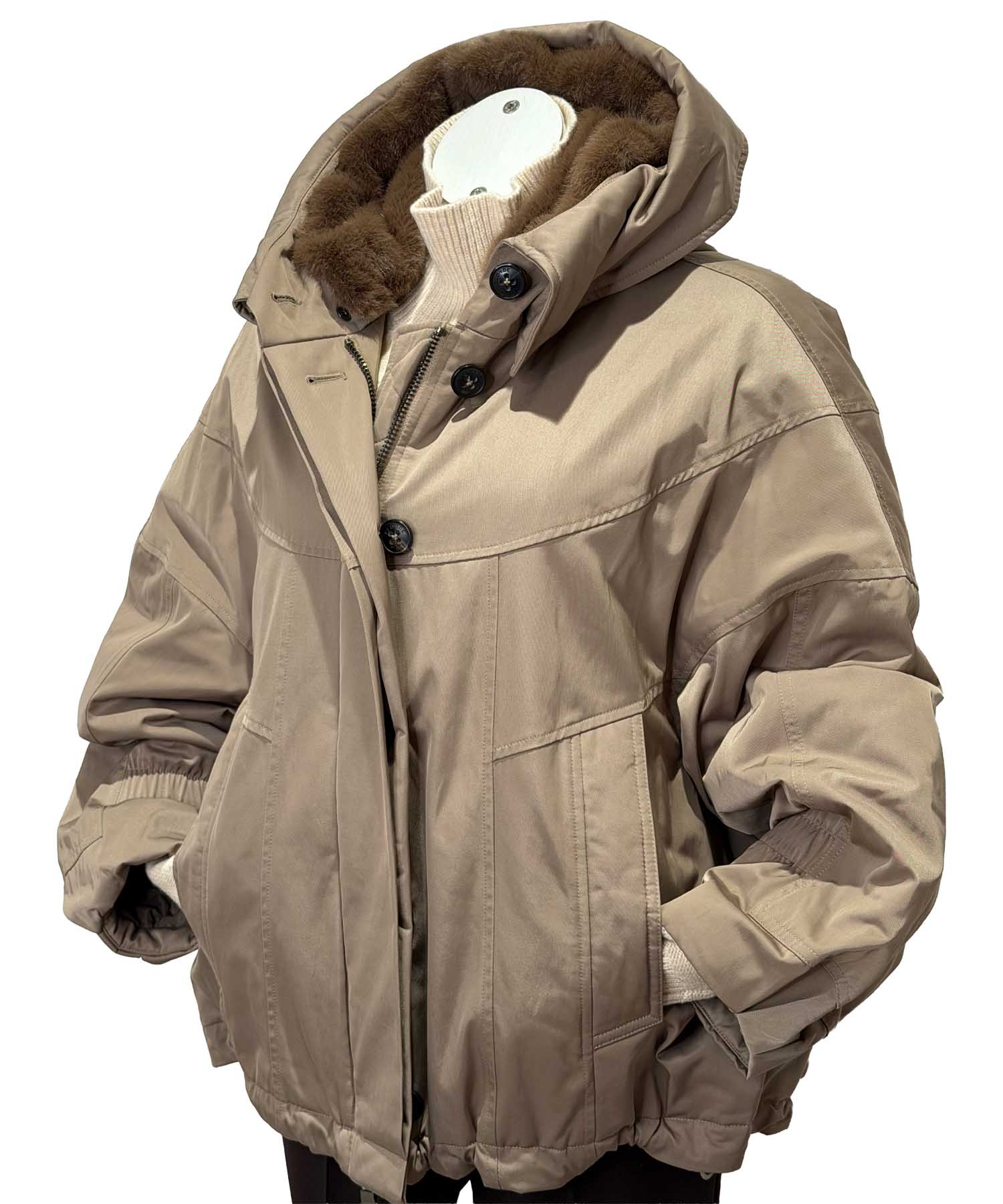 Blonde No. 8 Jacke Elin in light taupe