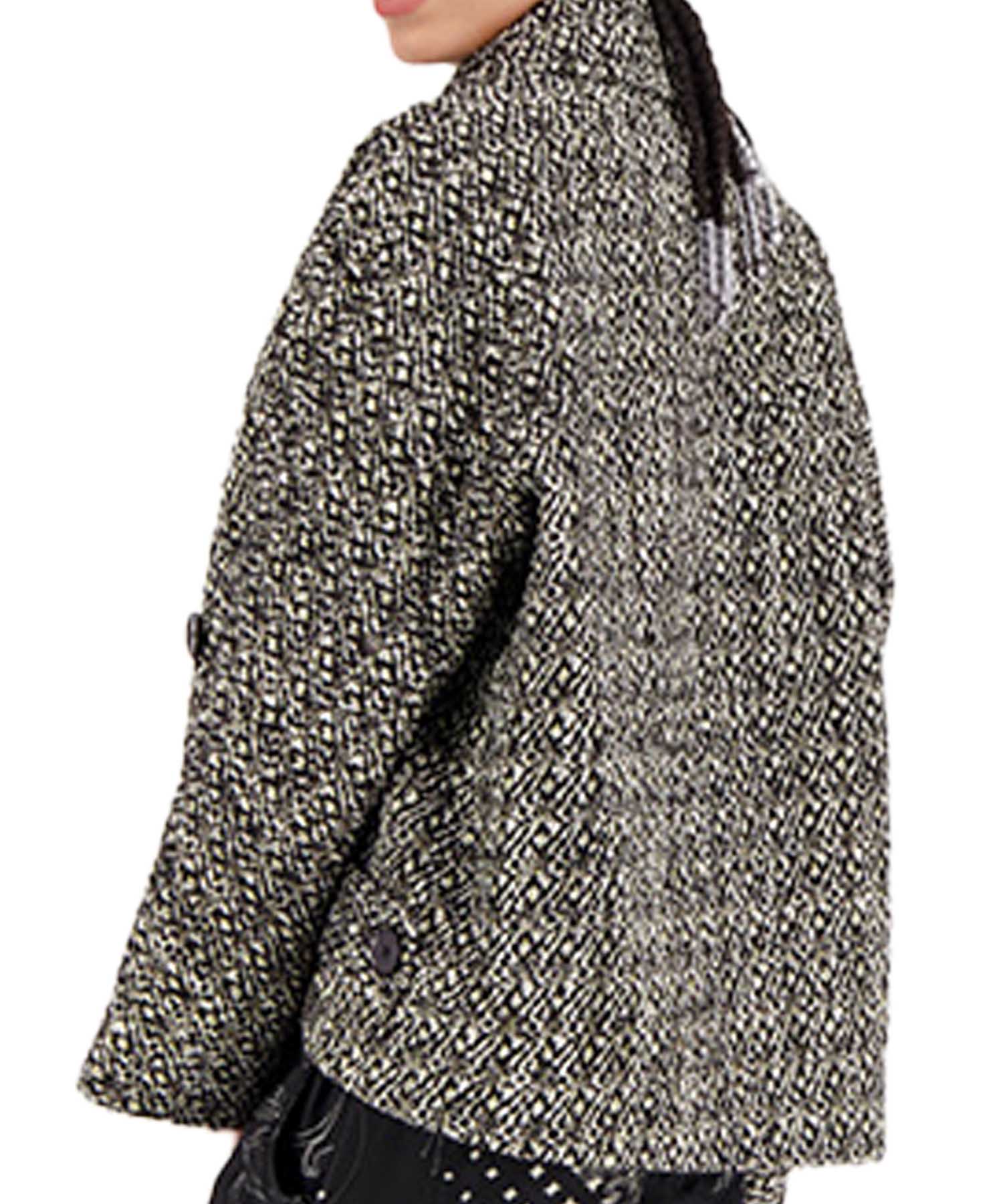 Me369 Jacke Amanda in schwarz-weiss