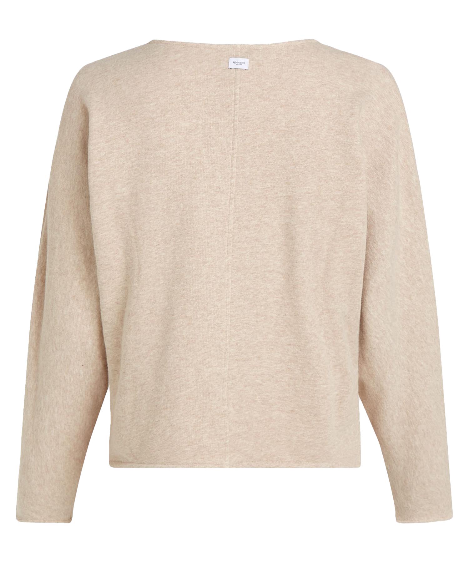Penn and Ink modischer und kurzer Pullover mit V-Ausschnitt aus Baumwolle