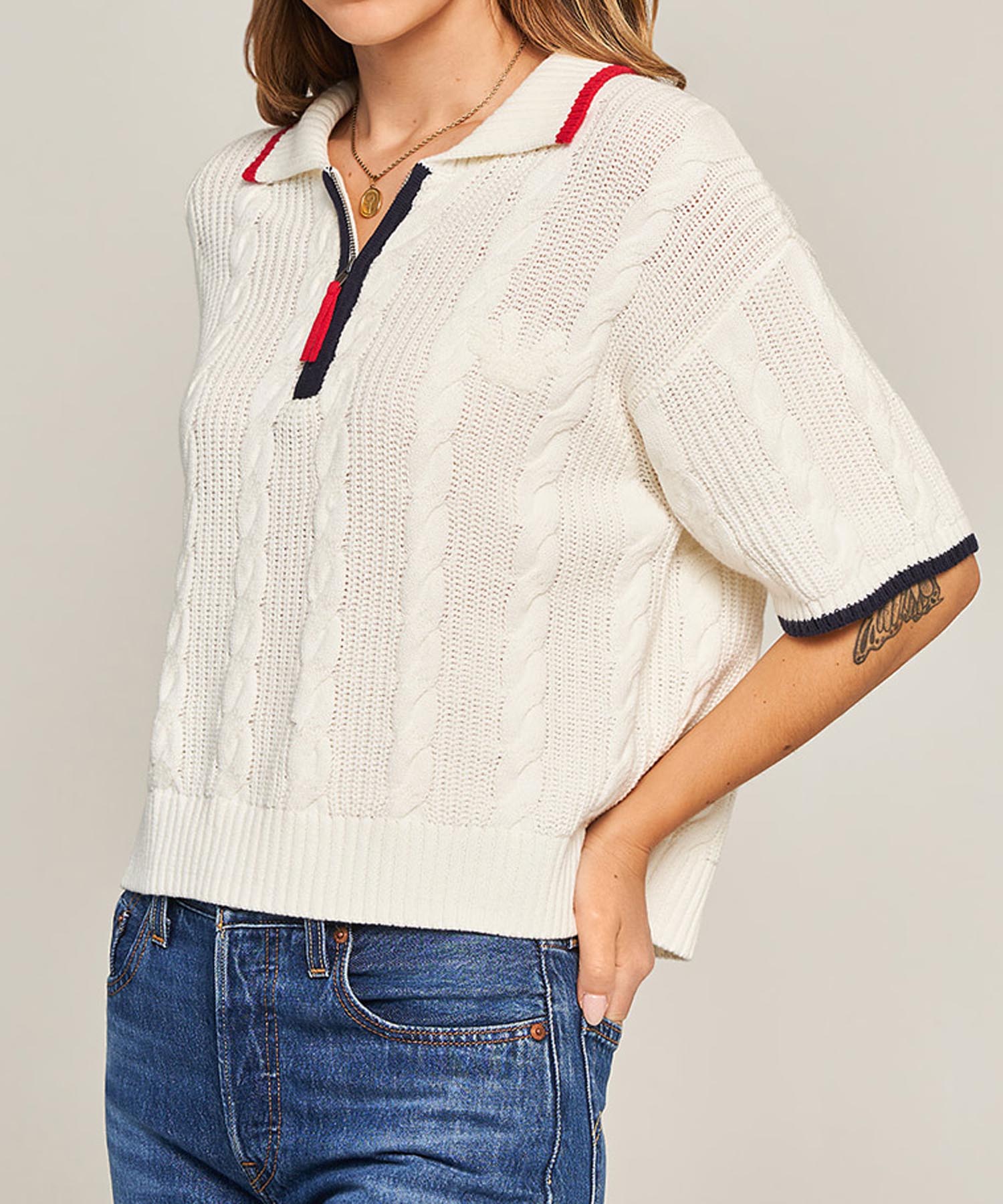 Princess goes Hollywood Pullover mit Polokragen