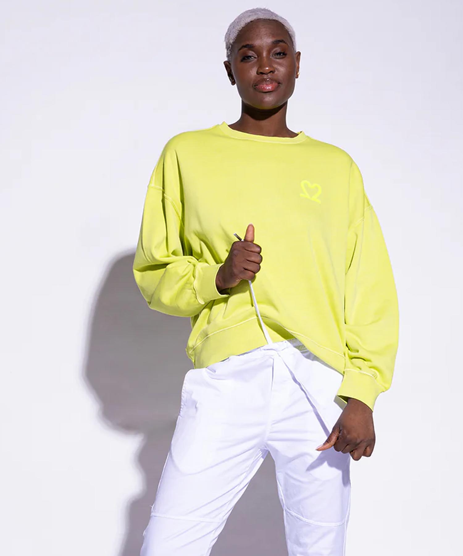 You Too Sweatshirt Tessa aus Baumwolle in neon You Too Sweatshirt Tessa aus Baumwolle in neon