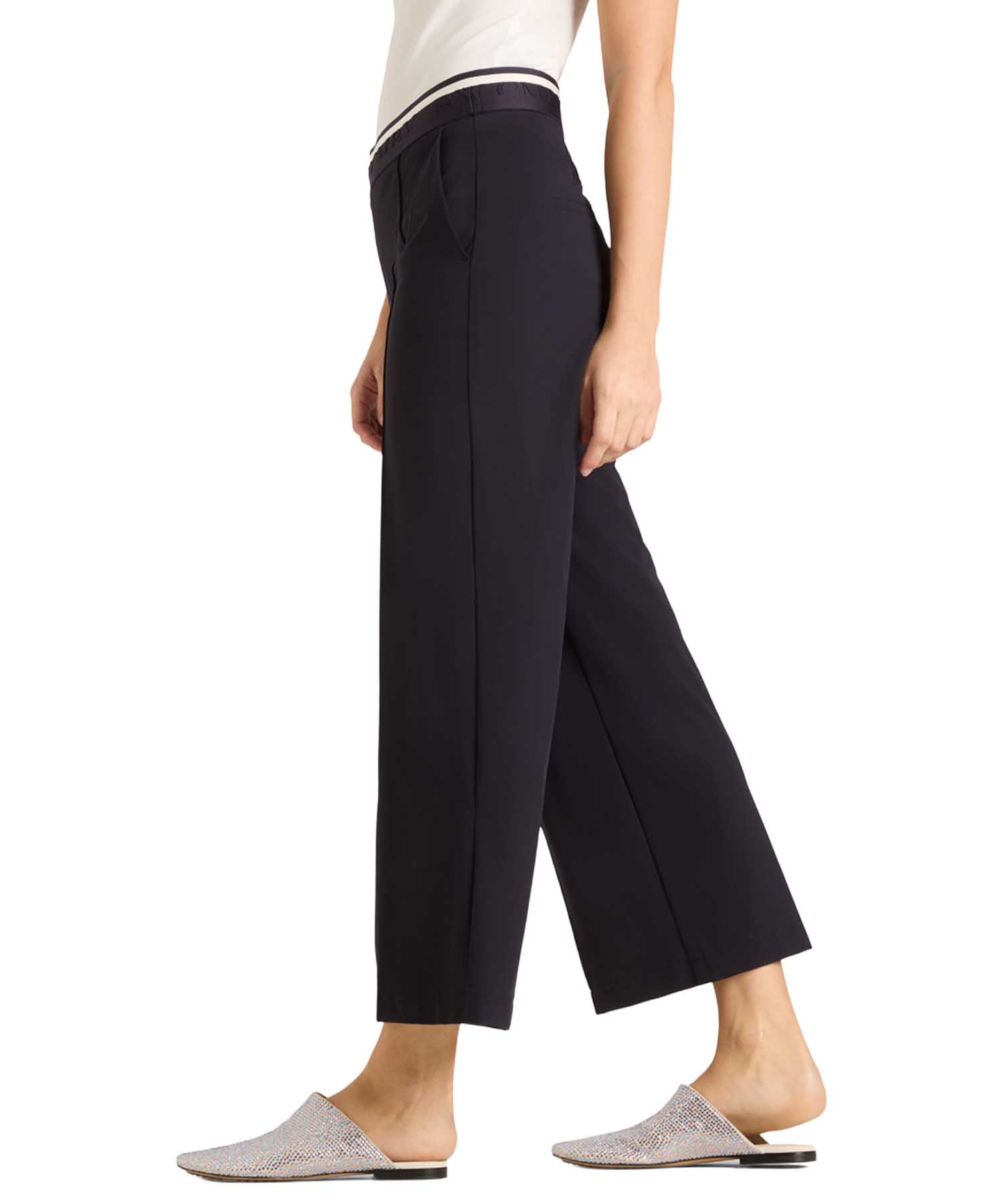 CAMBIO Hose Cameron in blue night - modisch leicht verkürzt