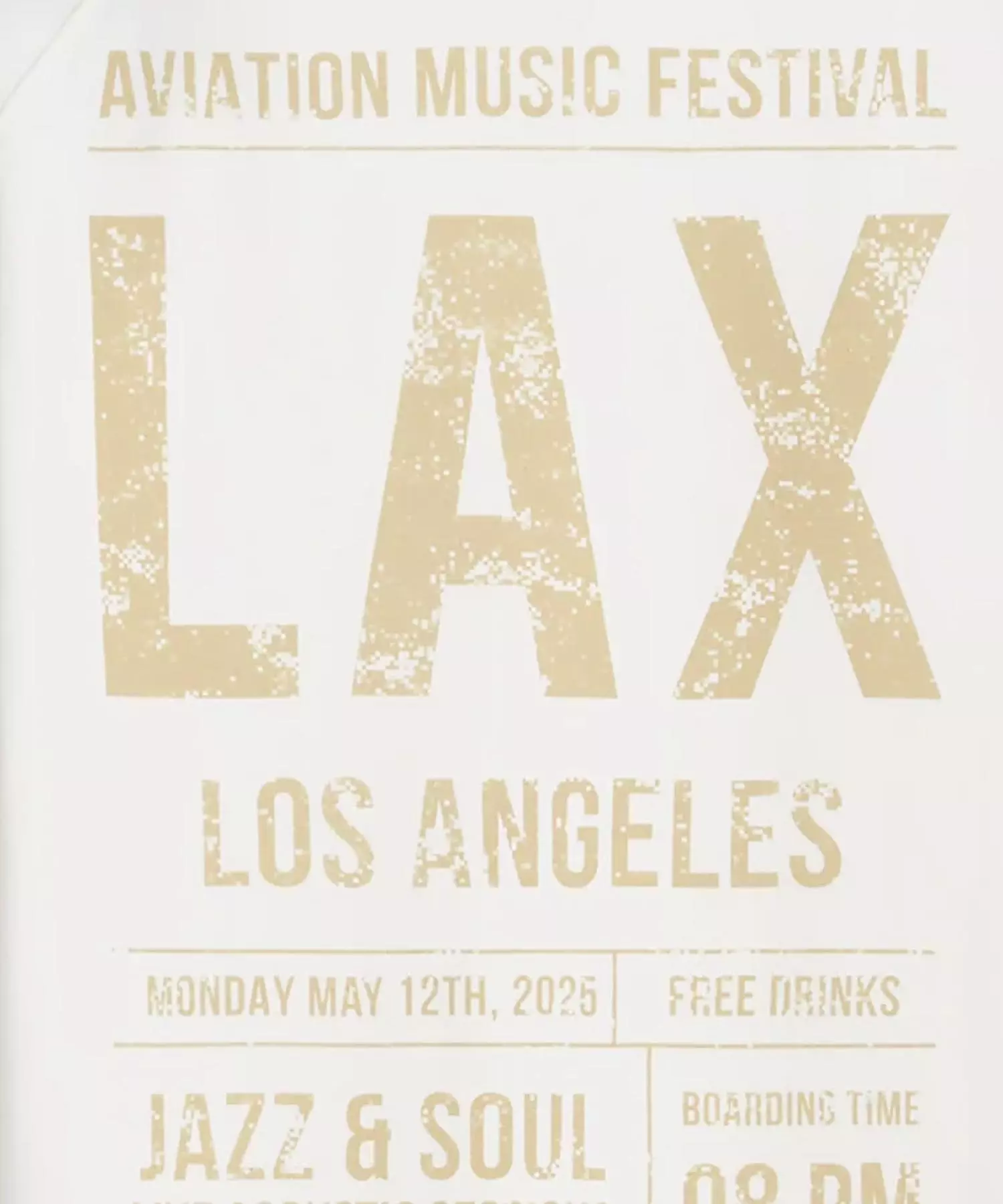 Penn and Ink Sweat mit Rückenprint in offwhite