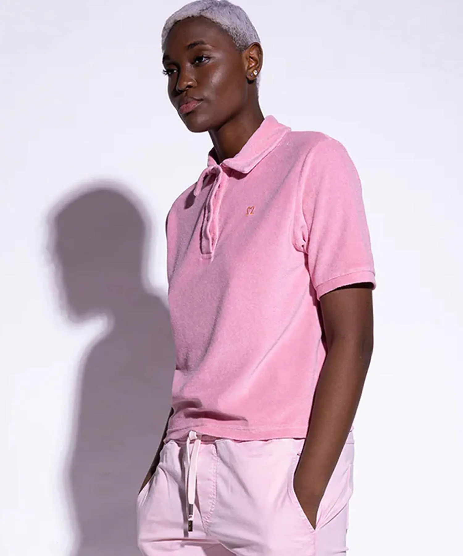 You Too Poloshirt aus Frottier – Sportiv mit Retro-Charme