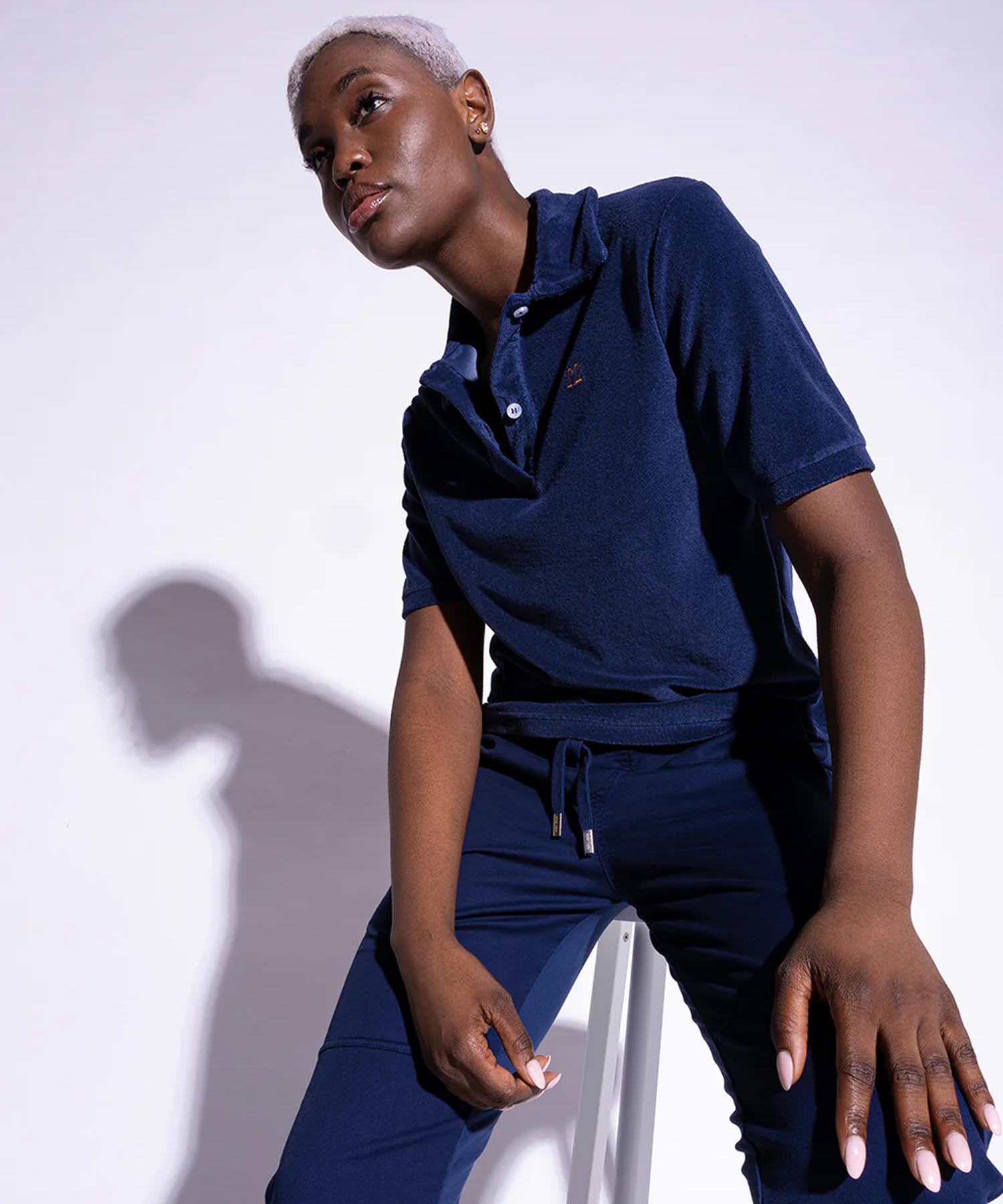 You Too Poloshirt aus Frottier – Sportiv mit Retro-Charme