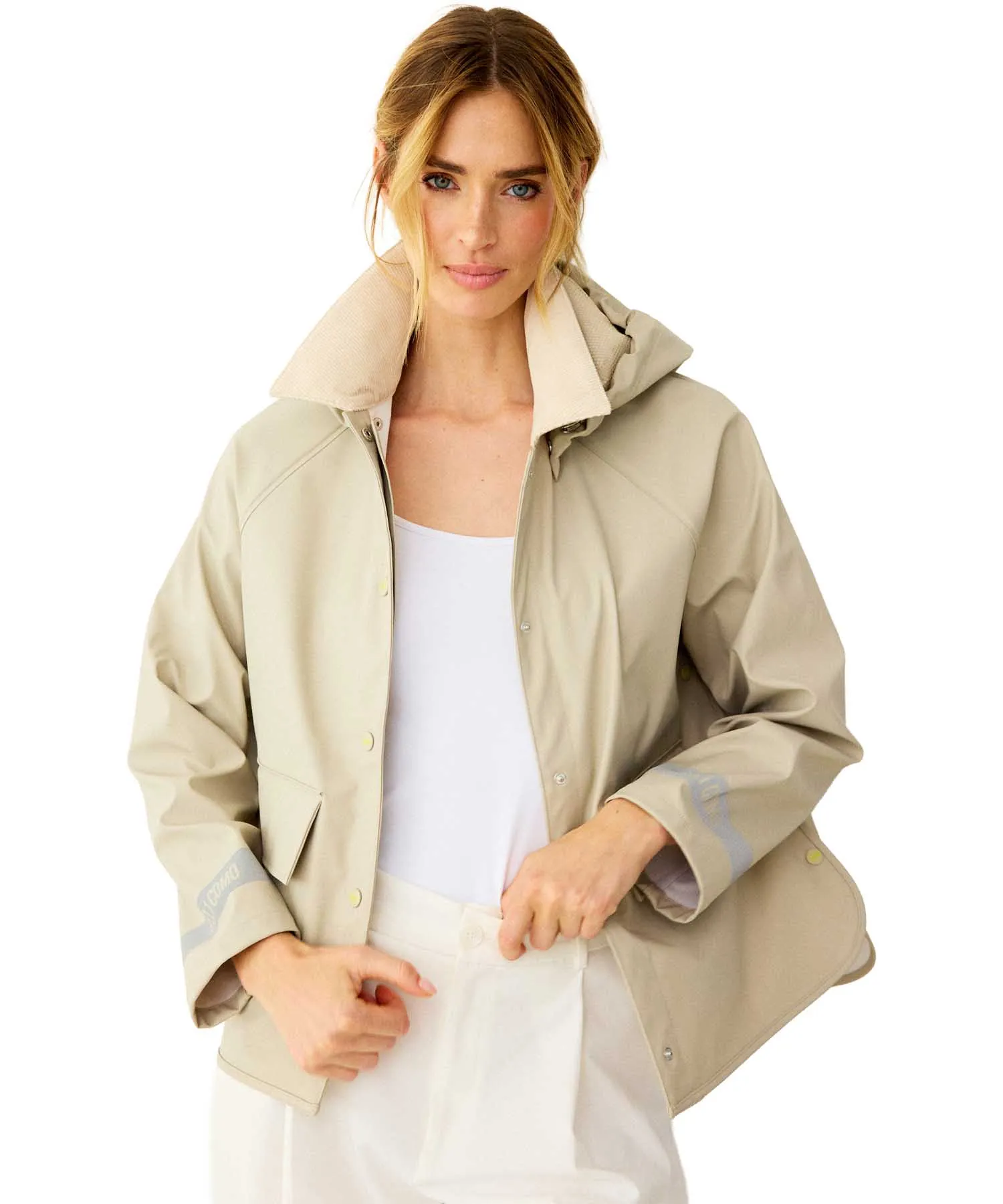 Como No. 1 Regenjacke Grosetto – Light Beige
